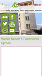 Mobile Screenshot of maison-nature-patrimoines.com